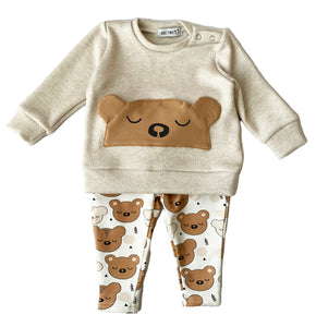 Conjunto Beige Bear