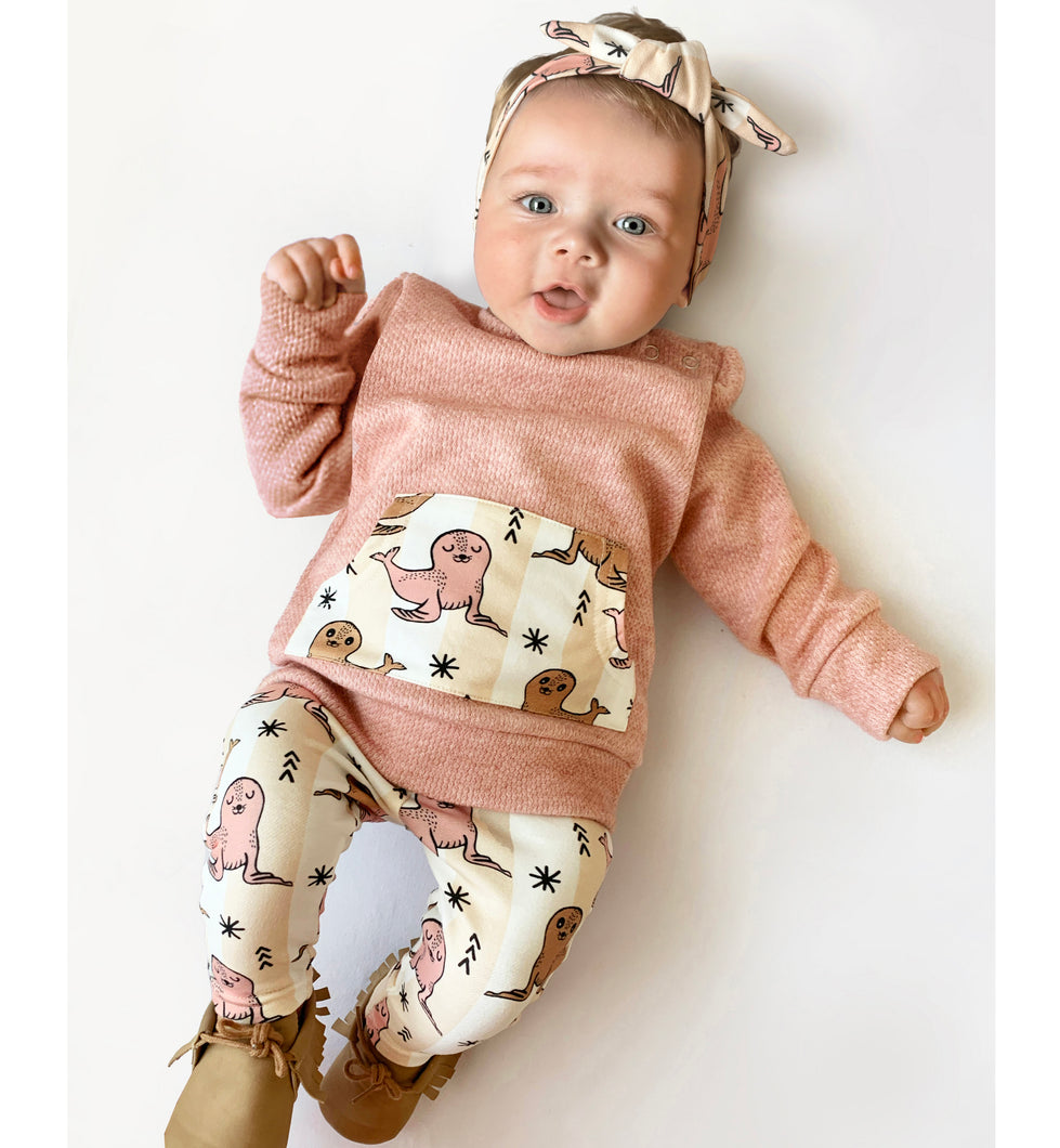 Conjunto Pink Seals