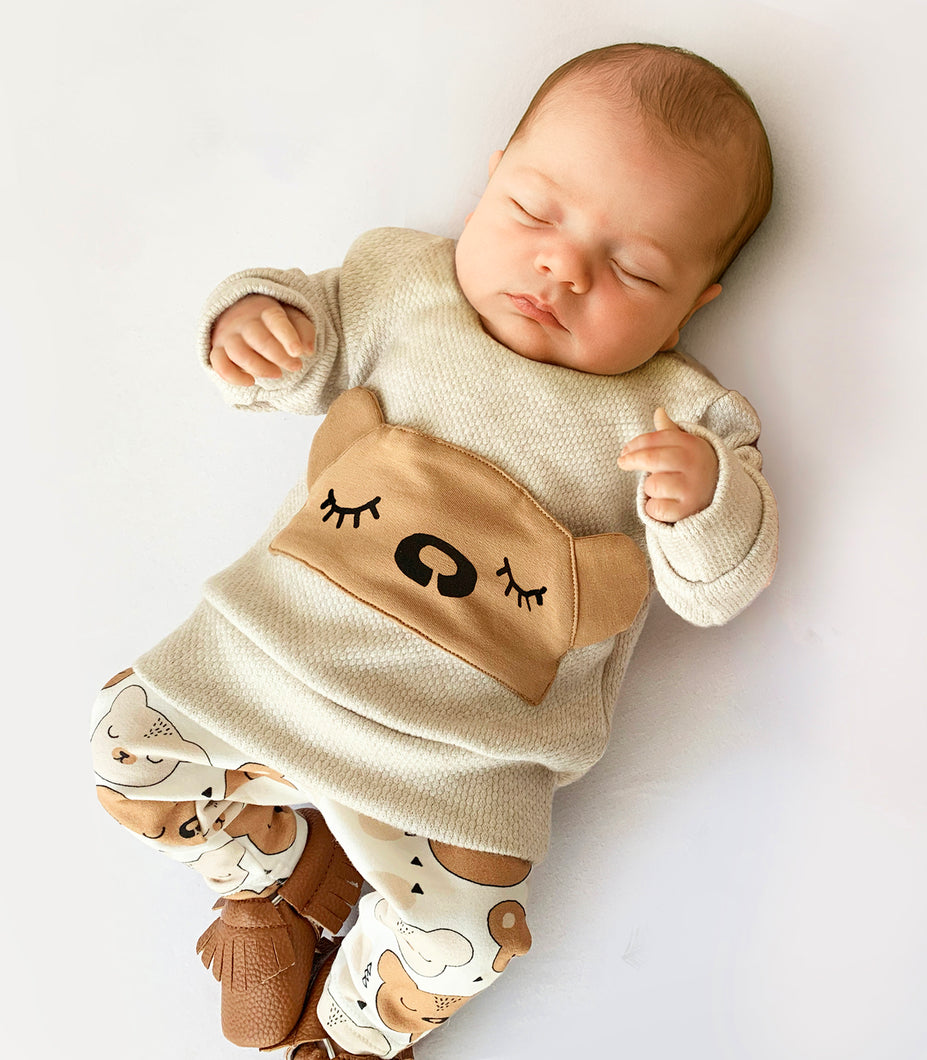 Conjunto Beige Bear