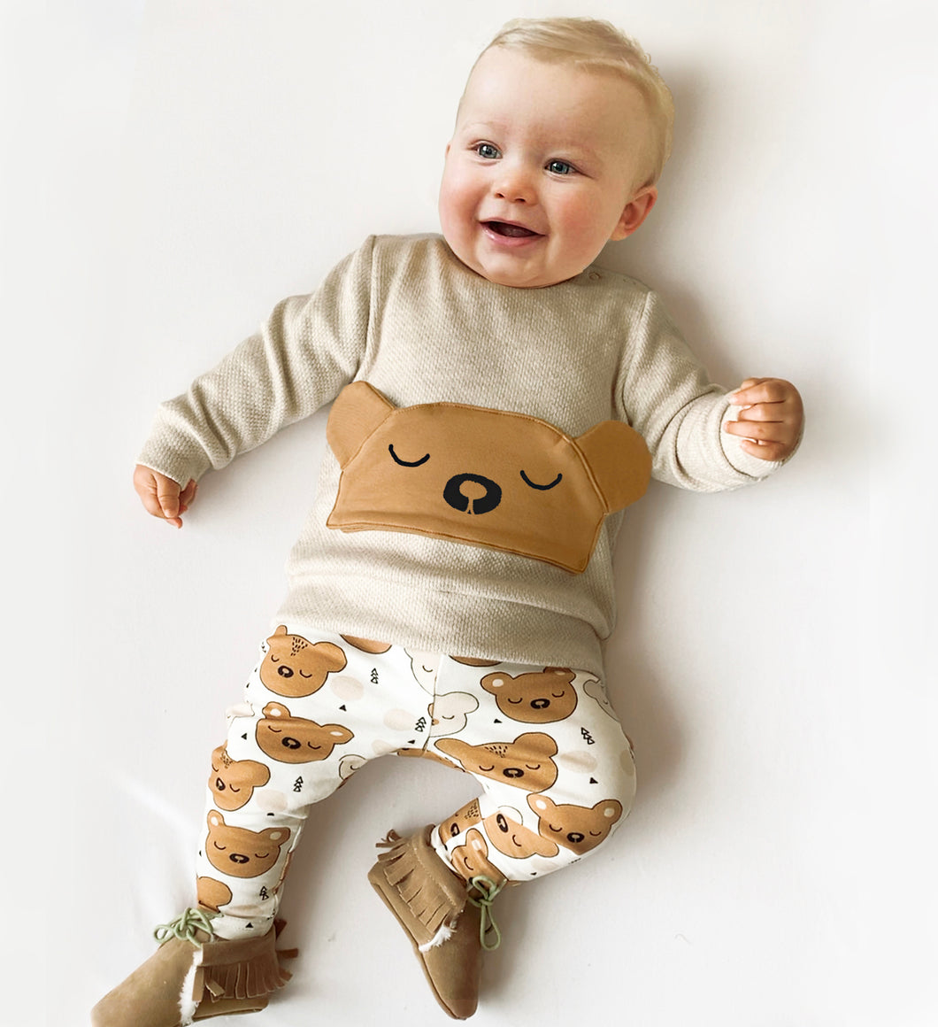 Conjunto Beige Bear