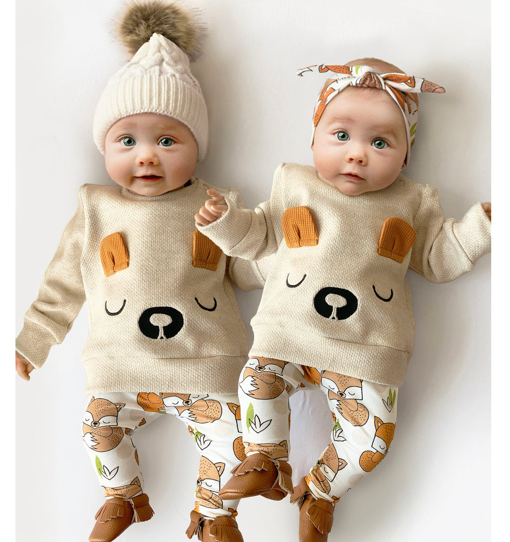 Conjunto Beige Fox