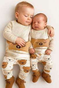 Conjunto Beige Bear