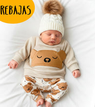 Cargar imagen en el visor de la galería, Conjunto Beige Bear
