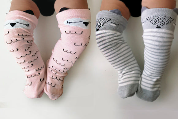 Girl Animal Socks (Pack de 2)